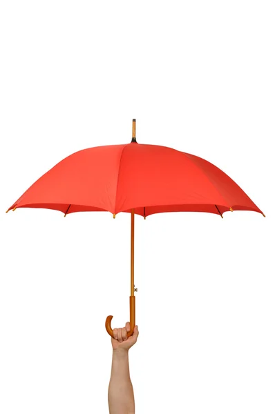 빨간 우산 — 스톡 사진