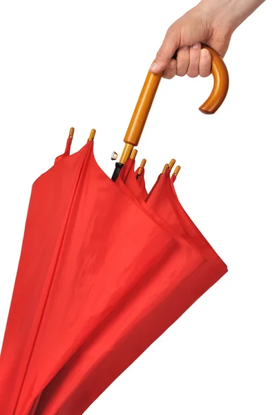 Paraguas rojo — Foto de Stock