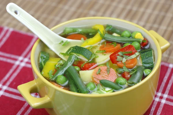 Δίαιτα σούπα λαχανικών — Φωτογραφία Αρχείου