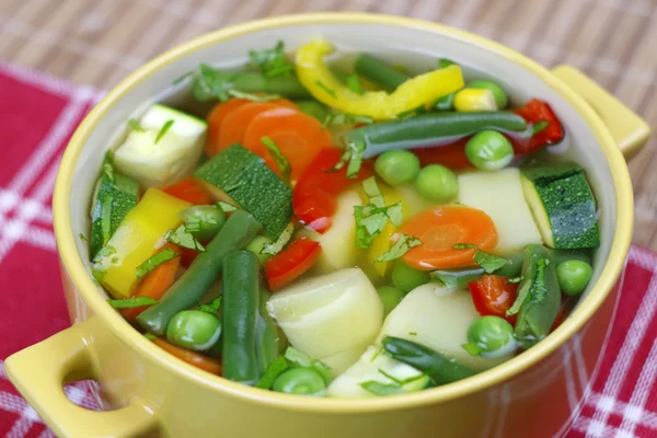 Dieta zupa jarzynowa — Zdjęcie stockowe