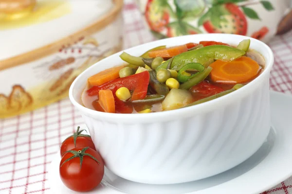 Dieta zupa jarzynowa — Zdjęcie stockowe