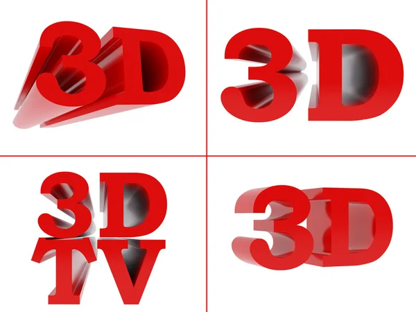 3D — Fotografia de Stock