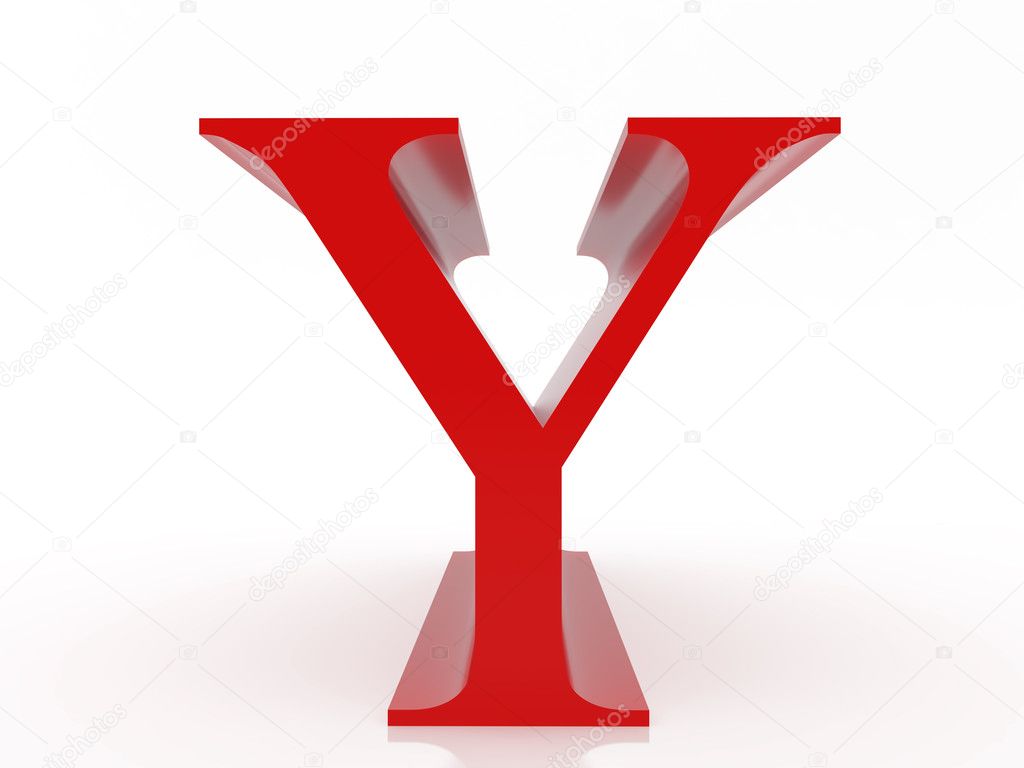 Letter y — Stock Photo © rook76 #3016177