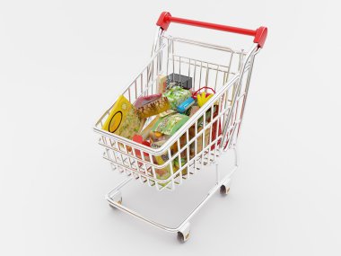 Shopping cart clipart