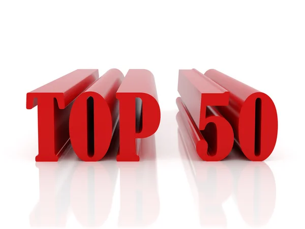 Top 50 — Foto de Stock