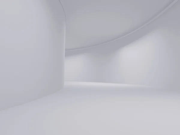 Tunnel bianco — Foto Stock