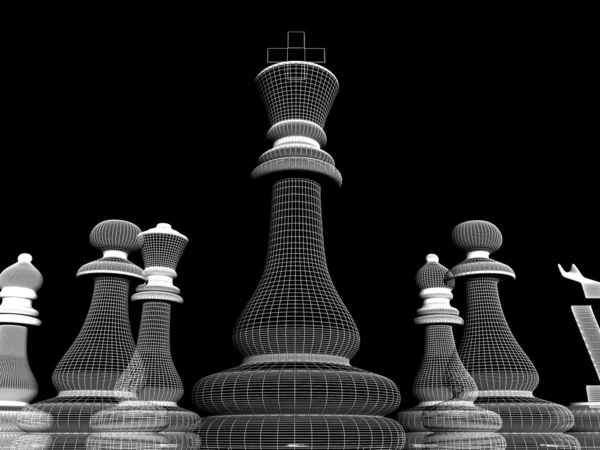 Шахматисты — стоковое фото