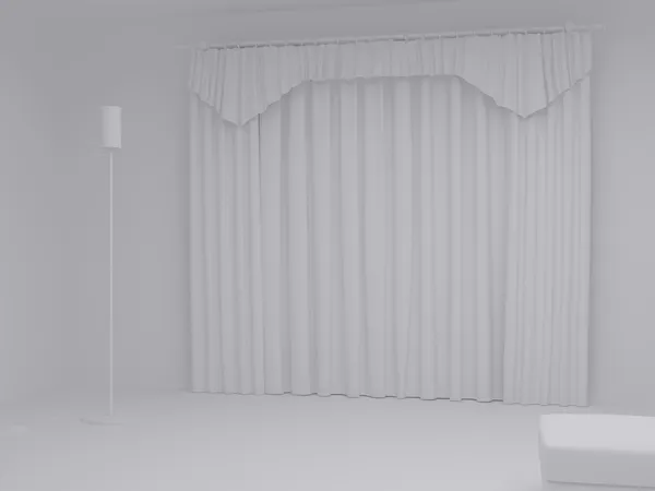 Weißes Schlafzimmer Set fünf — Stockfoto