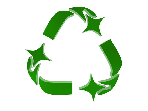 Recycling-Symbol — Stockfoto