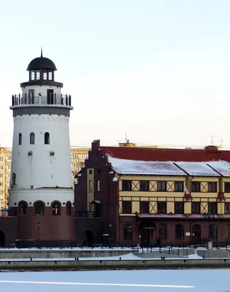 Antichi edifici a Kaliningrad — Foto Stock
