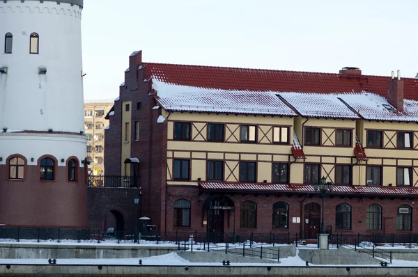 Staré budovy v Kaliningradu — Stock fotografie