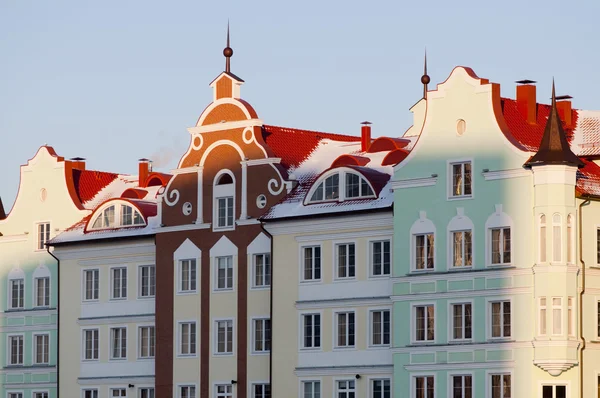 Edifícios antigos em Kaliningrado — Fotografia de Stock