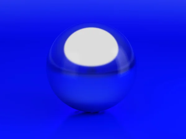 Silver ball — Stock Photo, Image