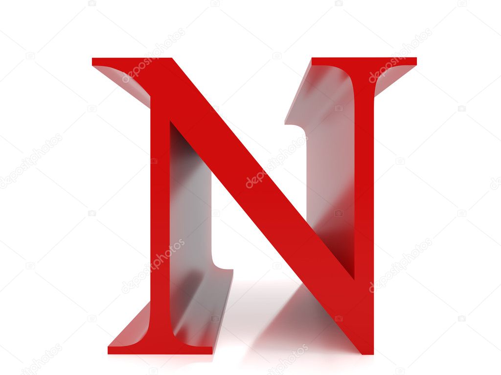 Letter N Stock Photo by ©rook76 3379686
