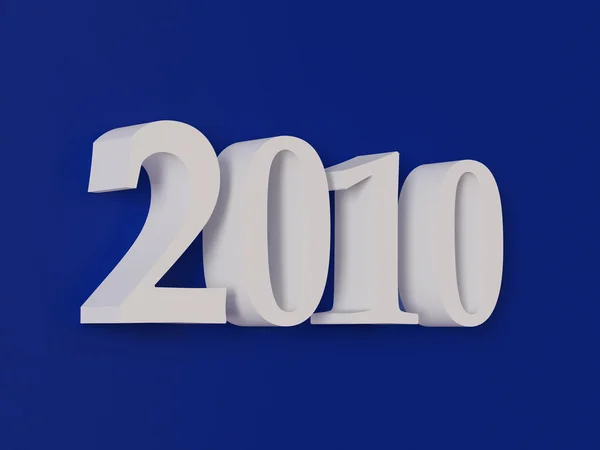 2010 jaar drie — Stockfoto