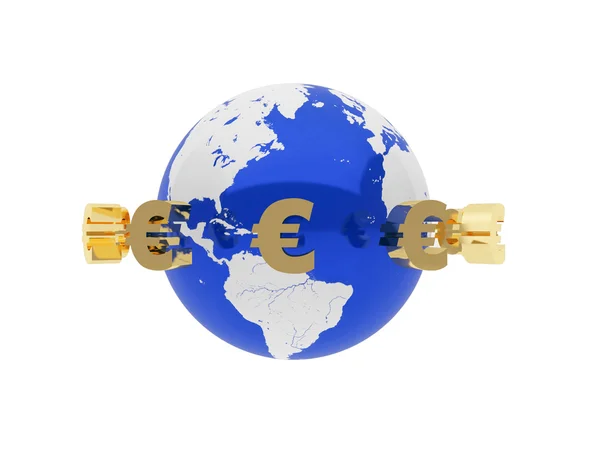 Sinal Euro — Fotografia de Stock