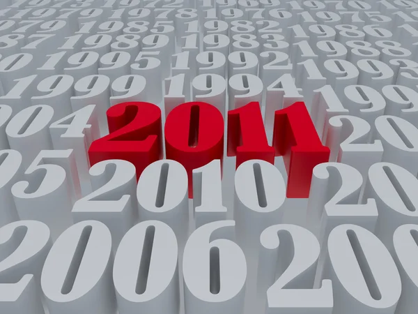 Nuevo año 2011 —  Fotos de Stock