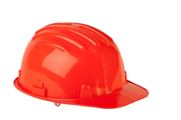 Pomarańczowy kapelusz twardy — Zdjęcie stockowe