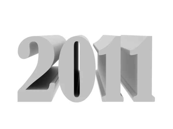 New 2011 year — Stock Photo, Image