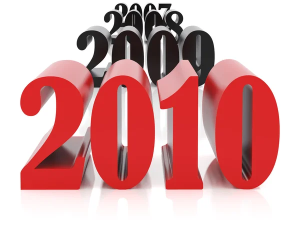 Año uno 2010 —  Fotos de Stock