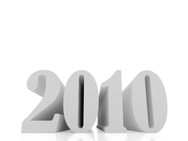 2010 år två — Stockfoto