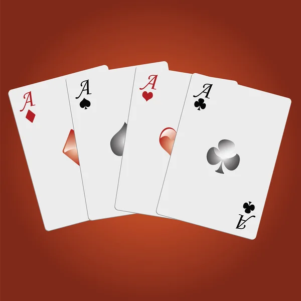 Poker — Vector de stock