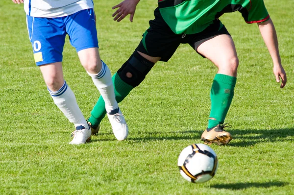 Jogo de futebol — Fotografia de Stock