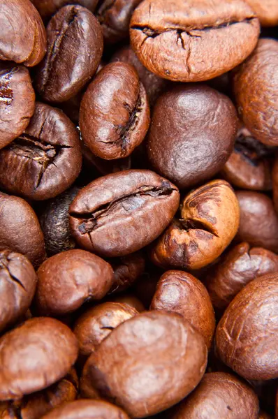 Coffee beans close up — Stock Photo, Image