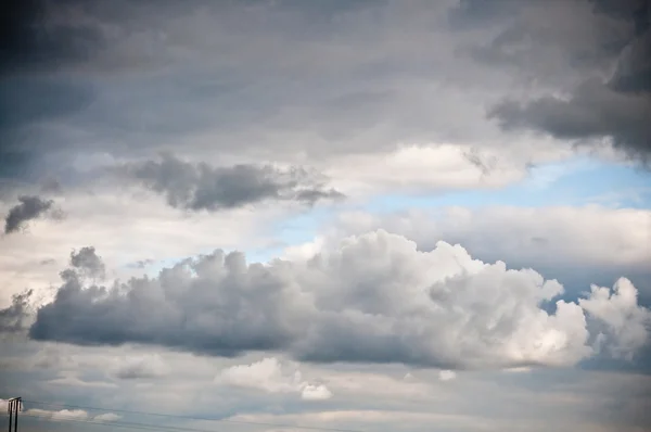 Gefährliche Wolken vor dem Sturm — Stockfoto
