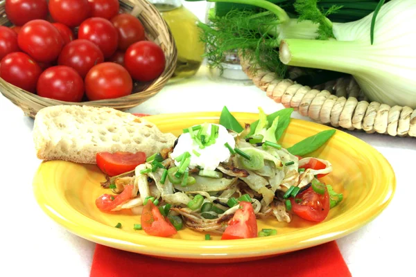 Fennel salad — Stock Photo, Image