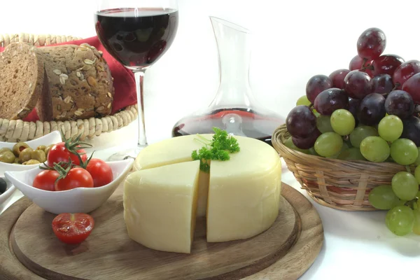 Sýr jídlo — Stock fotografie