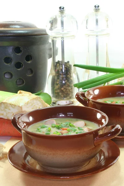 Sopa de batata — Fotografia de Stock