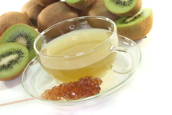 Chá kiwi — Fotografia de Stock