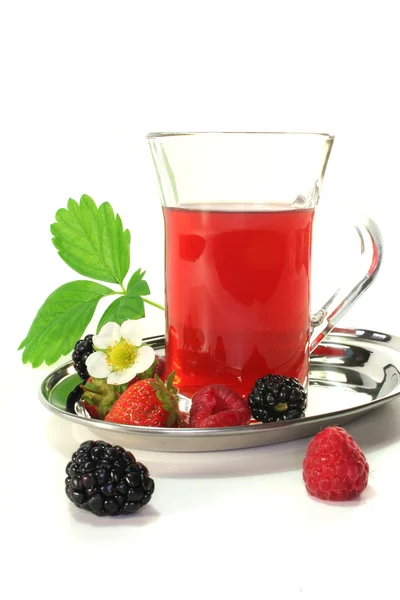 Forest fruit tea — Stock Photo, Image