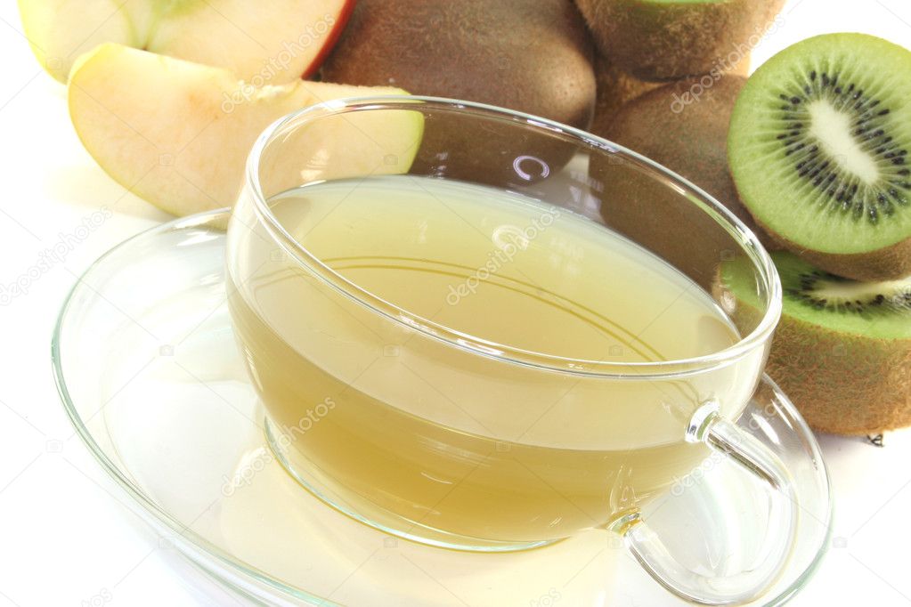 Kiwiapple tea — Stock Photo © photooasis 3400273