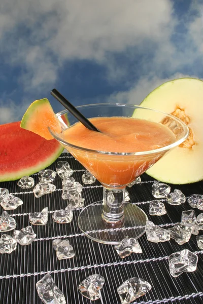Melon Smoothie — Stock Photo, Image