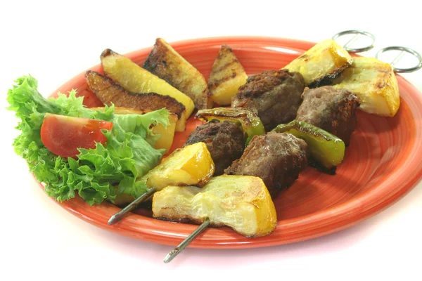 Brochettes de barbecue marocaines — Photo