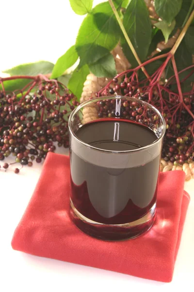 Elderberry juice — Stock Photo, Image