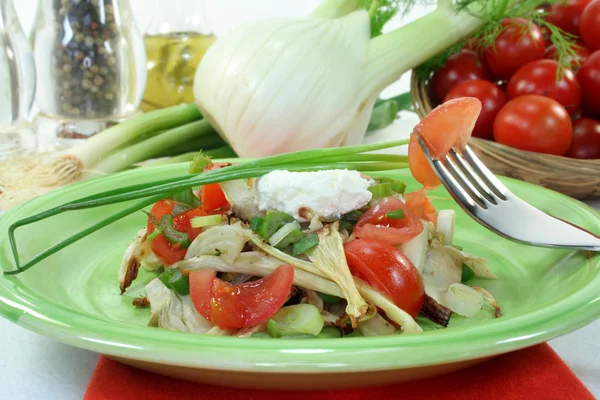 Салат из фенхеля — стоковое фото