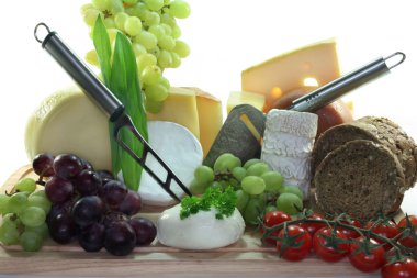 Cheese Assortment clipart