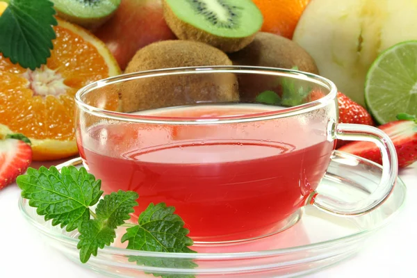 Chá de frutas — Fotografia de Stock