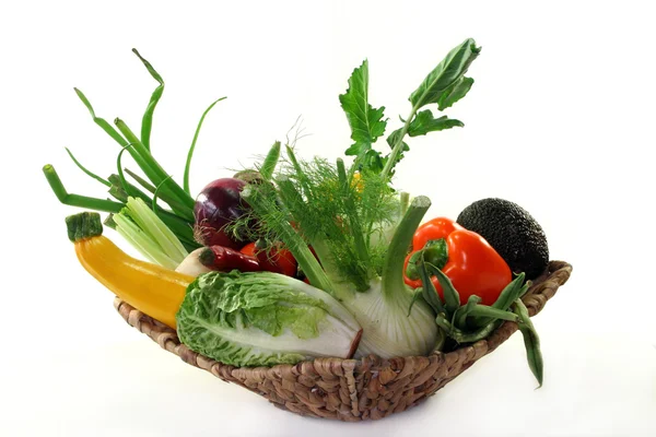 Cesta de verduras — Foto de Stock