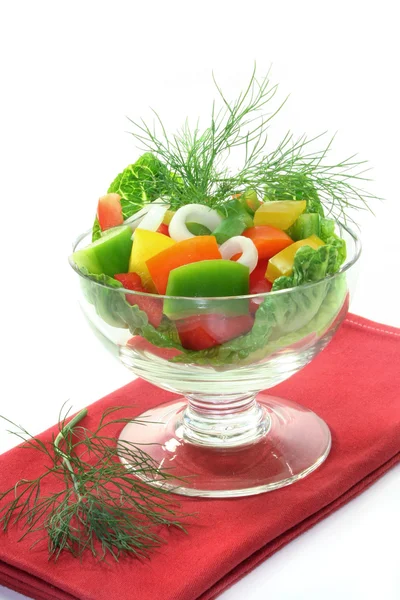 Paprika-Salat — Stockfoto