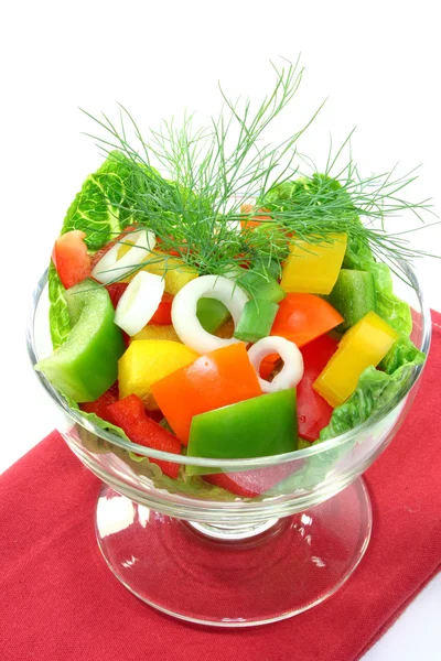 Salada de pimentão — Fotografia de Stock
