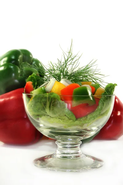 Salada de pimentão — Fotografia de Stock