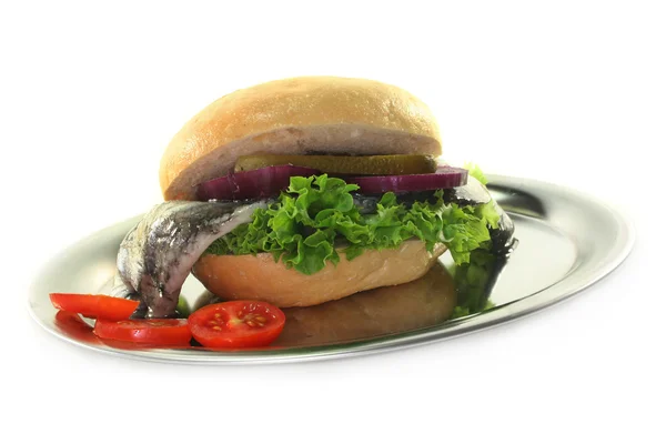 Sándwiches de pescado — Foto de Stock
