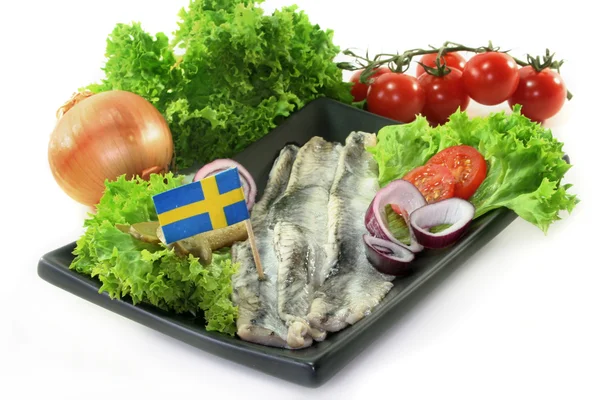 stock image Marinated herring