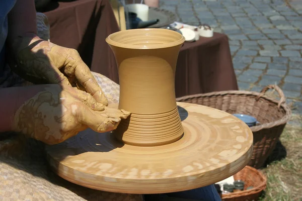 Fazer cerâmica — Fotografia de Stock