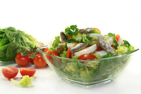 Chef-kok salade — Stockfoto