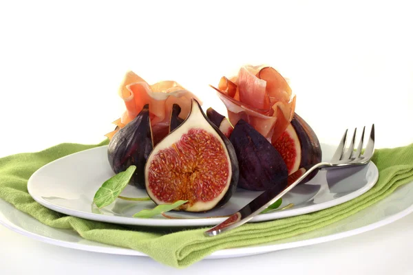 stock image Figs with ham